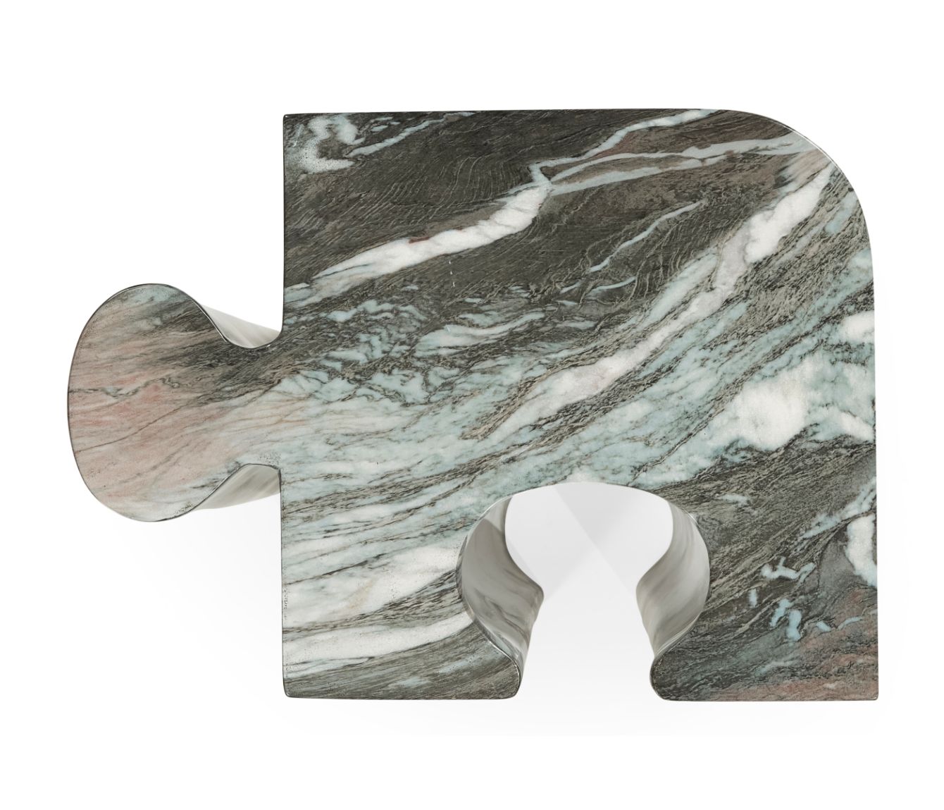Puzzle Piece sidobord för utomhusbruk