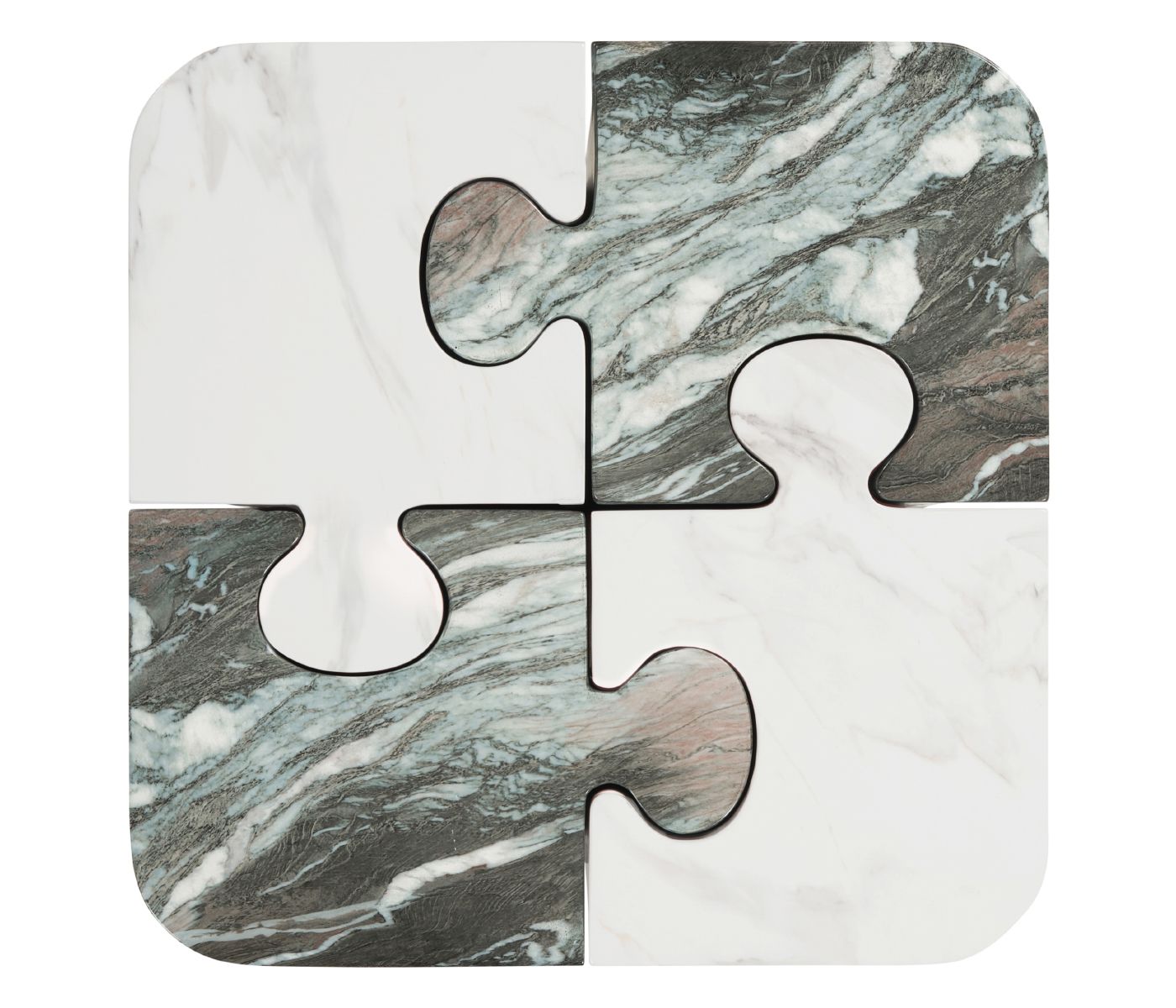 Puzzle Piece sidobord för utomhusbruk