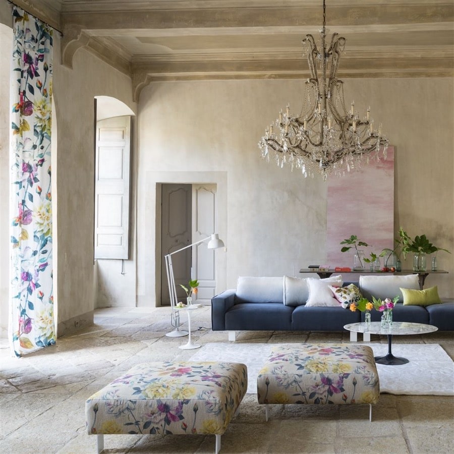 Ladda upp bild till gallerivisning, Designers Guild Tyg Eglantine Tuberose

