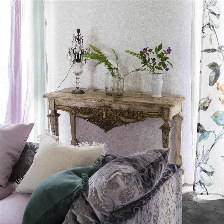 Designers Guild Tyg Polonaise Platinum