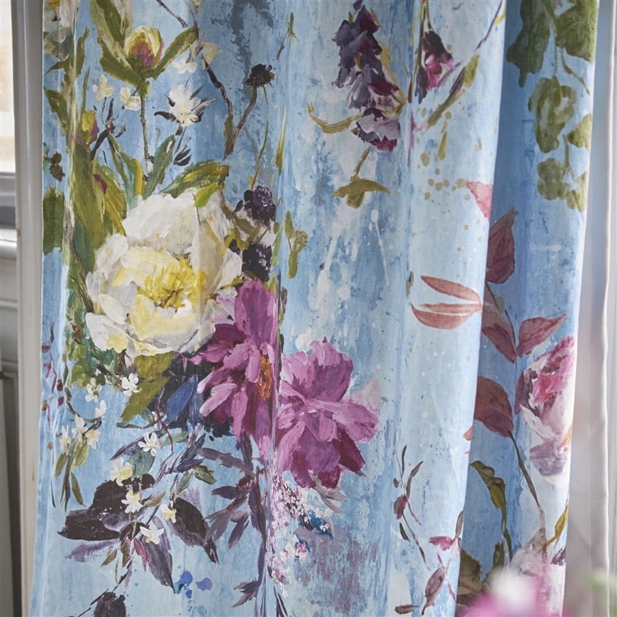 Designers Guild Tyg Aubriet Slate Blue