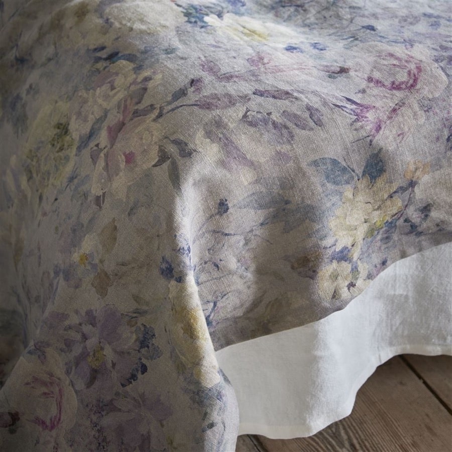 Ladda upp bild till gallerivisning, Designers Guild Tyg Marianne Lino Slate
