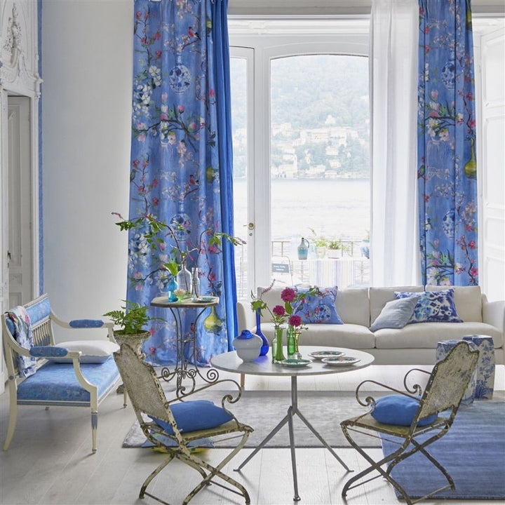 Designers Guild Tyg Istoriato Cobalt