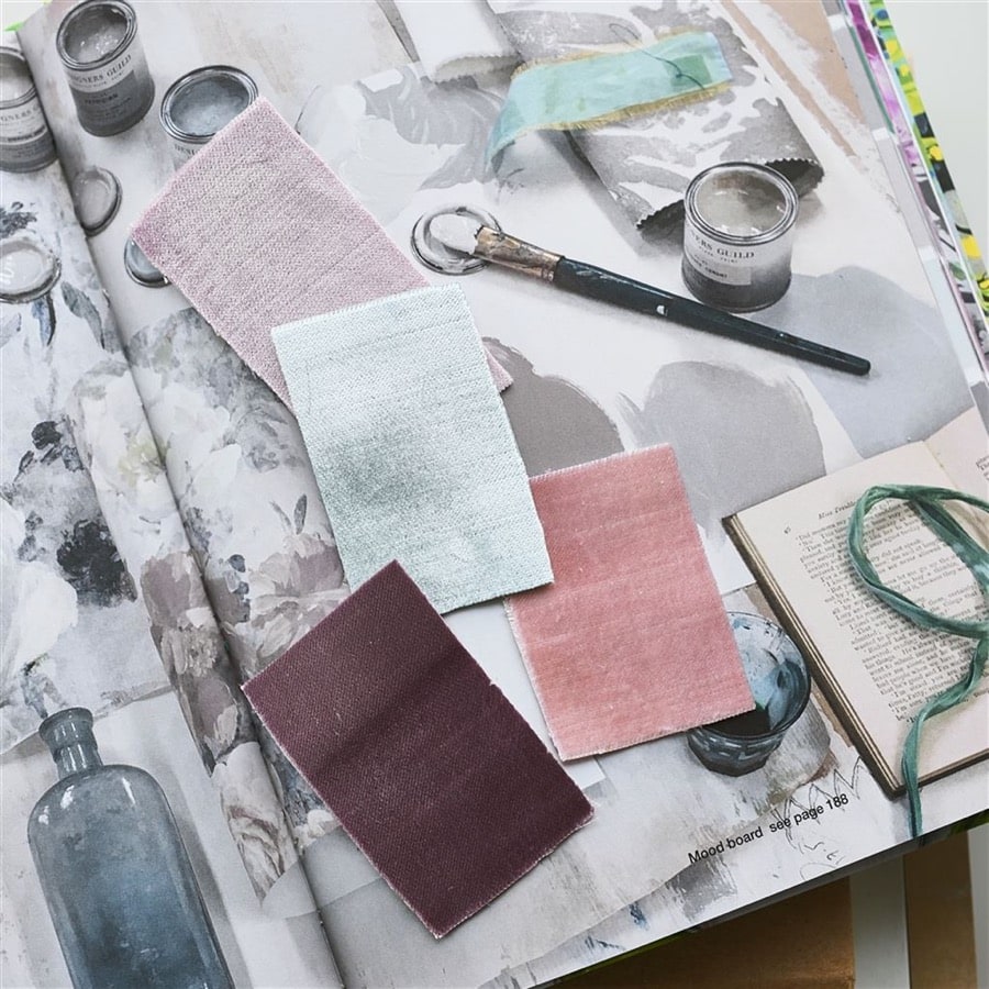 Designers Guild Tyg Vicenza Zinc