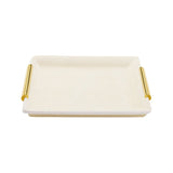 Aerin Förvaringsbricka Shagreen Cream
