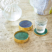 Aerin Glasunderlägg Lucas (Set Of Four) Lapis