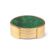 Aerin Glasunderlägg Lucas (Set Of Four) Jade