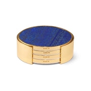 Aerin Glasunderlägg Lucas (Set Of Four) Lapis