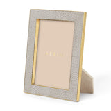 Aerin Ram Classic Shagreen Dove 5 X 7"