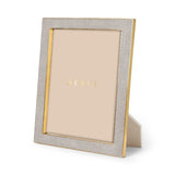 Aerin Ram Classic Shagreen Dove 8 X 10"