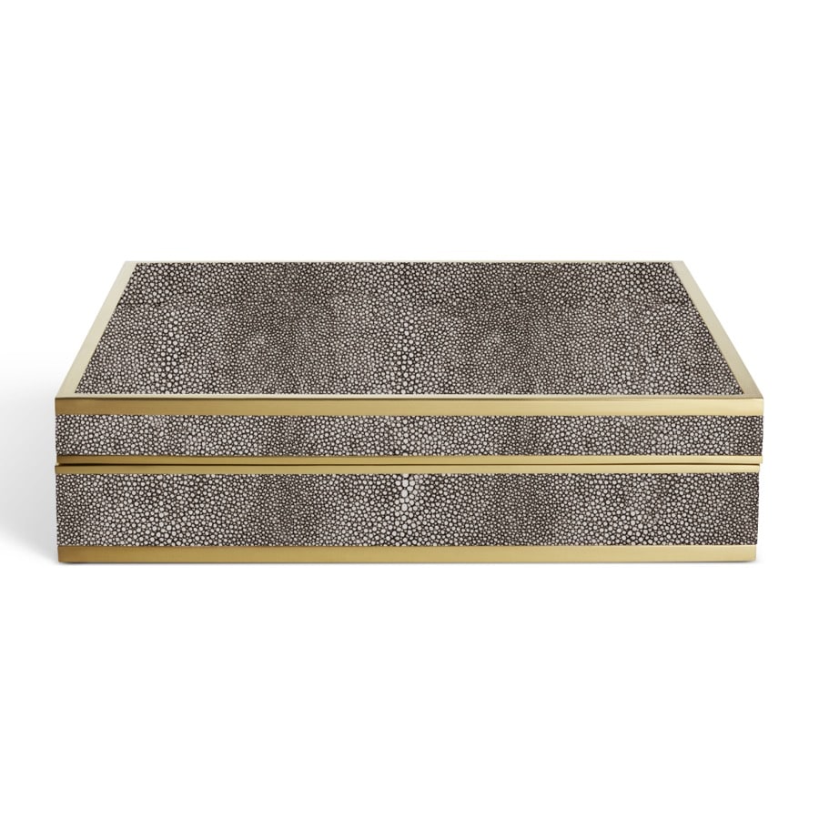 Aerin Schackbräda Shagreen Chocolate