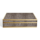 Aerin Schackbräda Shagreen Chocolate