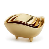 Aerin Serveringsskål Triangular Gold Small