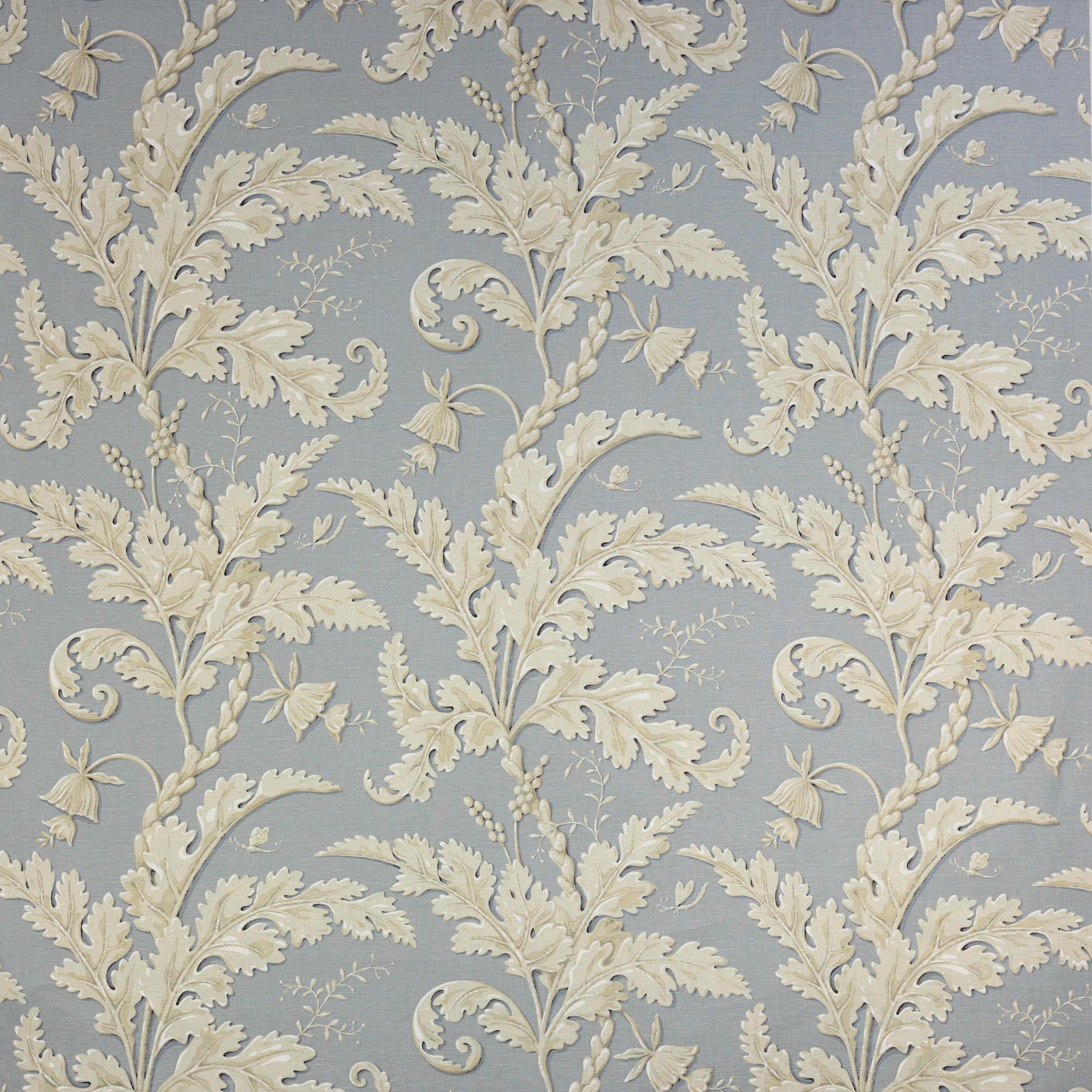 Ladda upp bild till gallerivisning, Colefax and Fowler Tyg Acanthus Powder Blue
