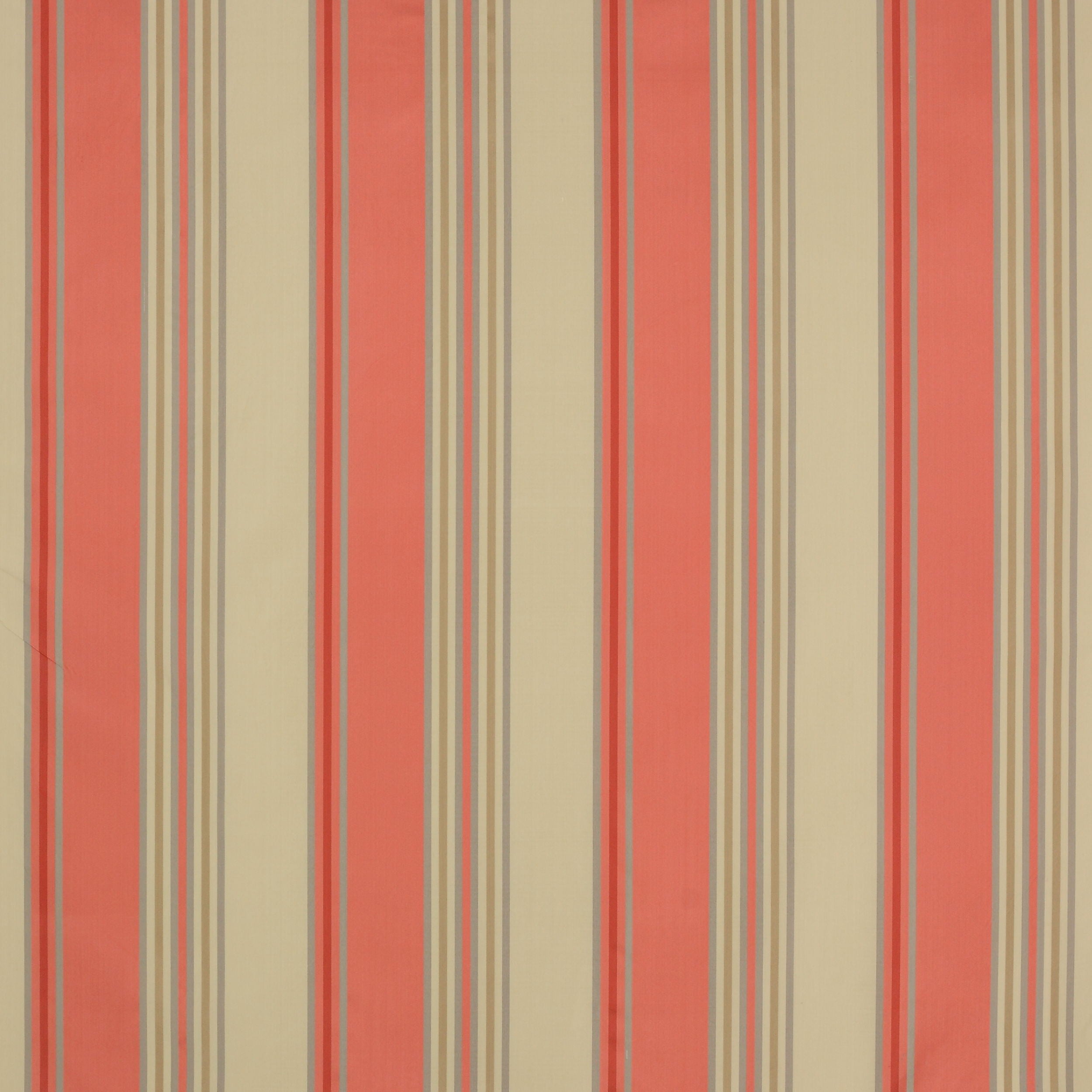 Lataa kuva Galleria-katseluun, Colefax and Fowler Tyg Arlay Stripe Red
