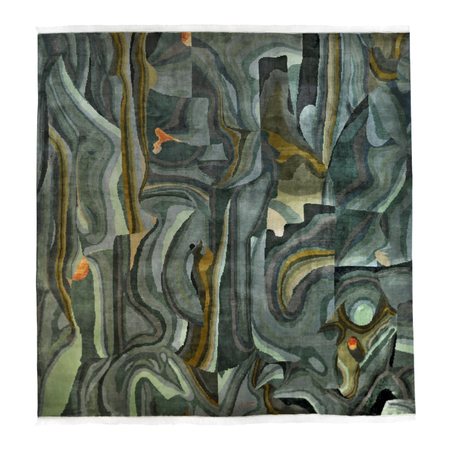 Lataa kuva Galleria-katseluun, Brittfurn Persisk Matta Art Deco 330  x  305
