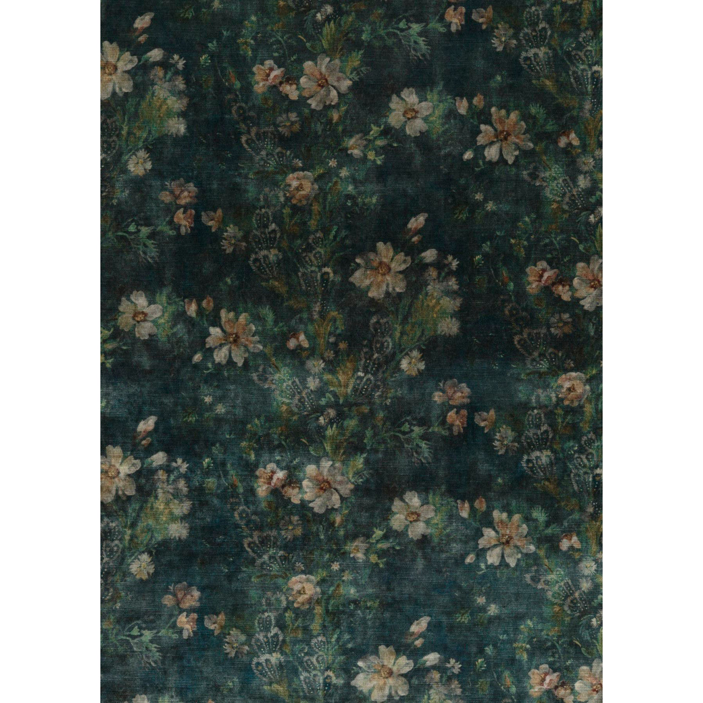 Queen'S Garden Velvet Tyg