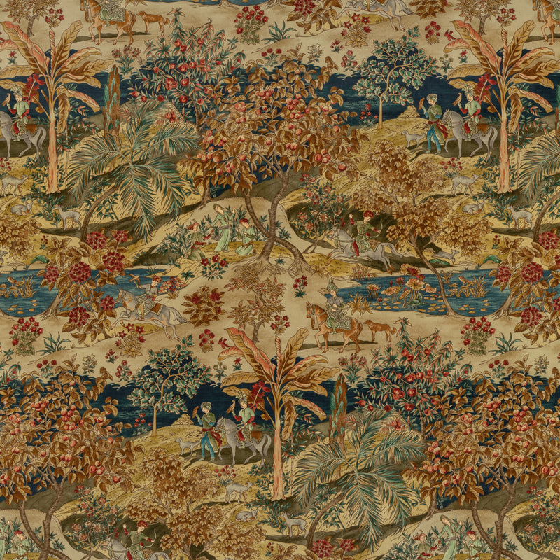 Ramayana Velvet Tyg — G P & J Baker