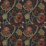 Colefax and Fowler Tyg Baptista Linen Charcoal