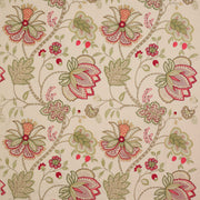 Colefax and Fowler Tyg Baptista Linen Pink Green