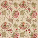 Colefax and Fowler Stoff Baptista Silk Pink Green