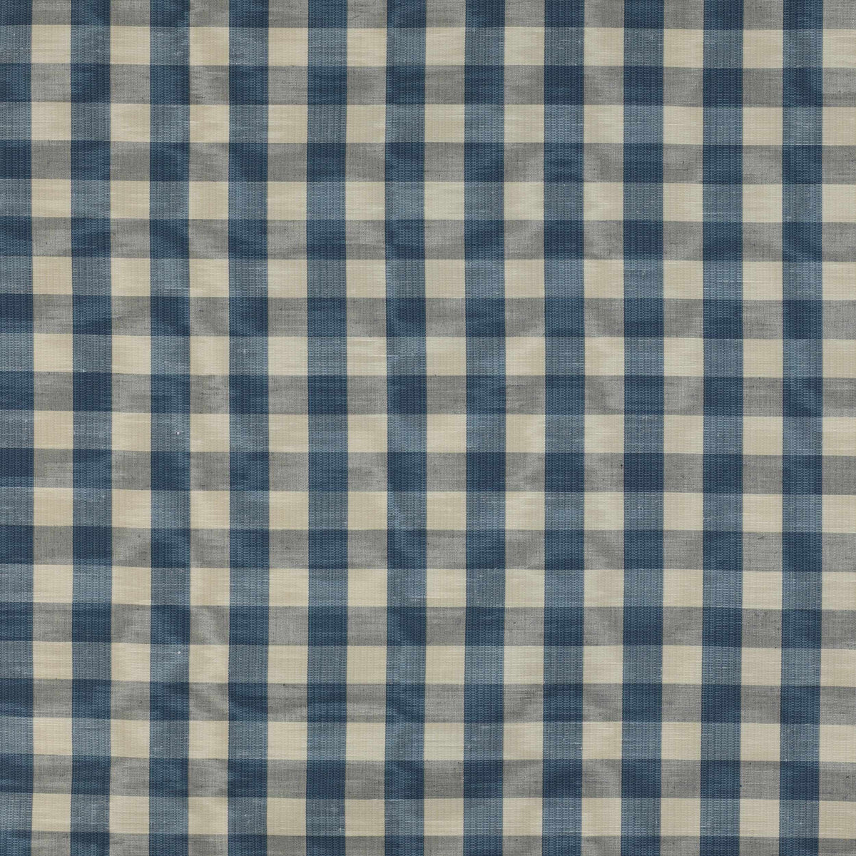 Colefax and Fowler Tyg Belgrave Check Blue