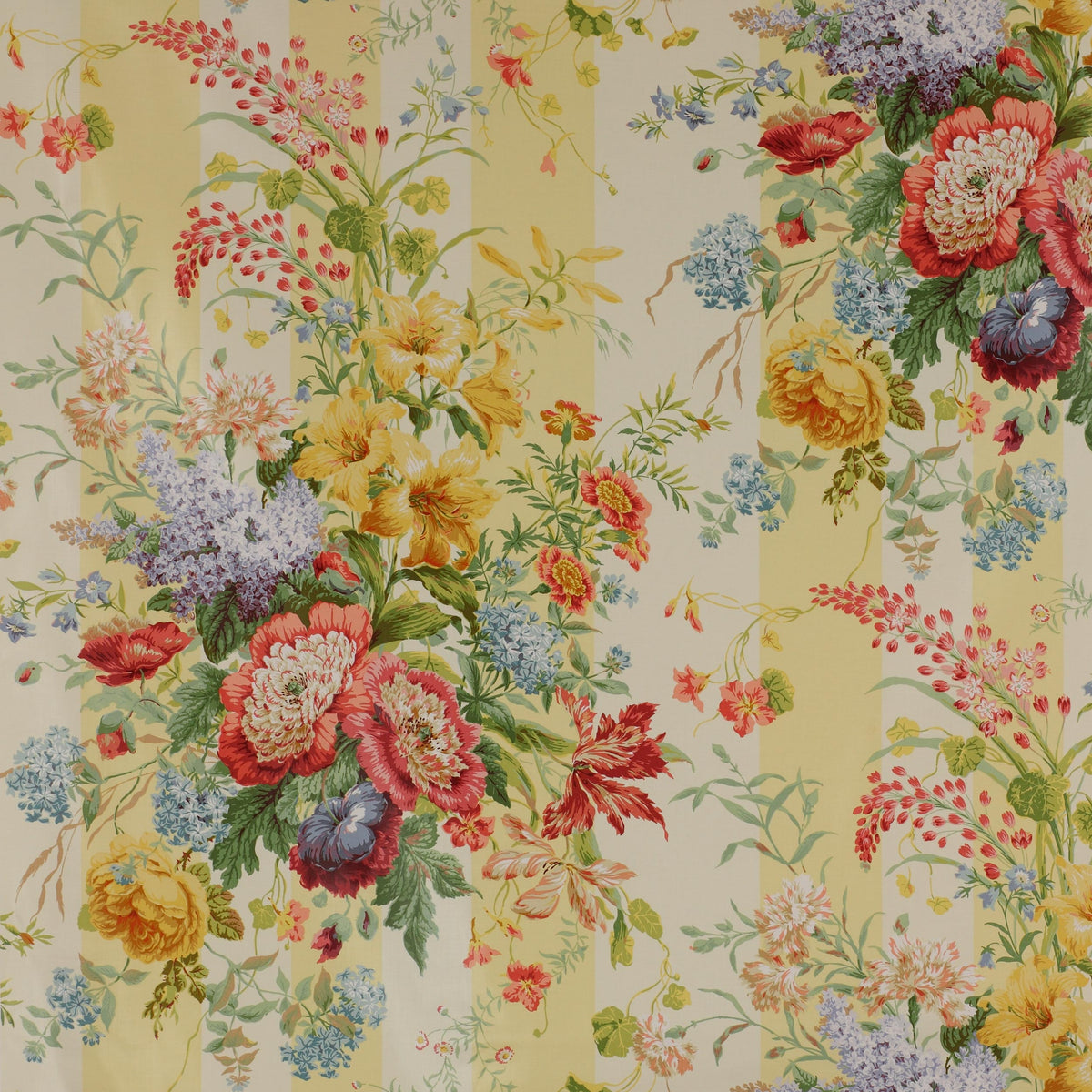 Colefax and Fowler Fabric Berrington Yellow