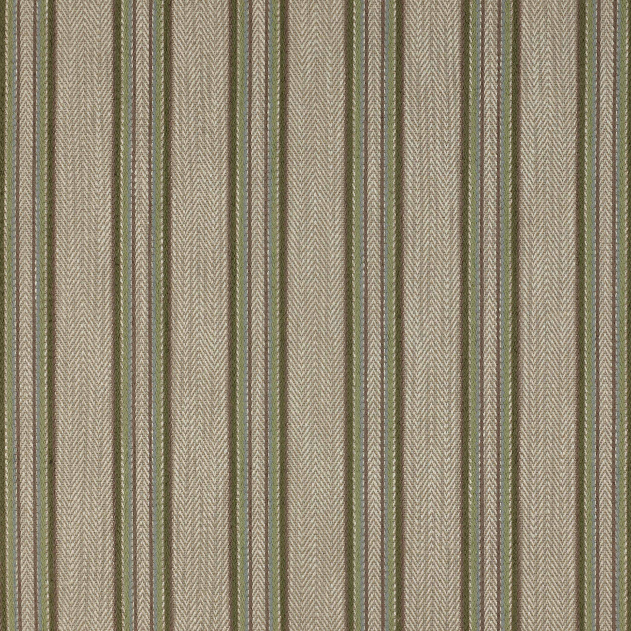 Colefax and Fowler Tyg Burnham Stripe Leaf Green