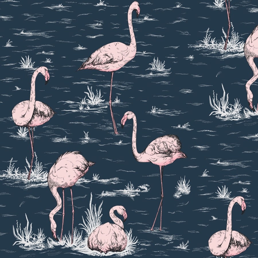 Cole and Son Tapet Flamingos 41
