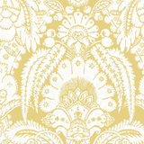 Cole and Son Tapet Chatterton French Yellow & Ivory