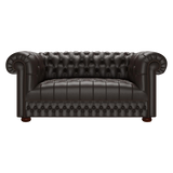 Cromwell 2 Sits Chesterfield Soffa Birch Brown