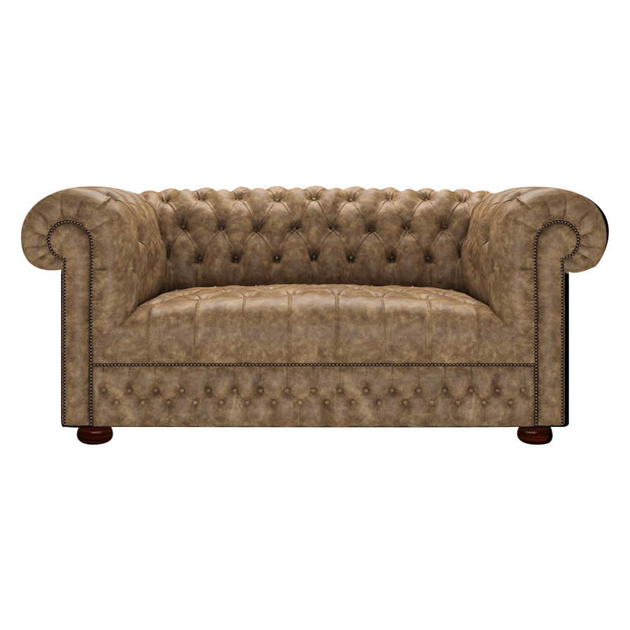 Cromwell 2 Sits Chesterfield Soffa Etna Camel