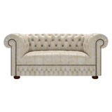 Cromwell 2 Sits Chesterfield Soffa Etna Cream