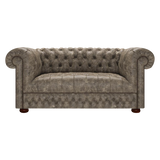 Cromwell 2 Sits Chesterfield Soffa Etna Taupe