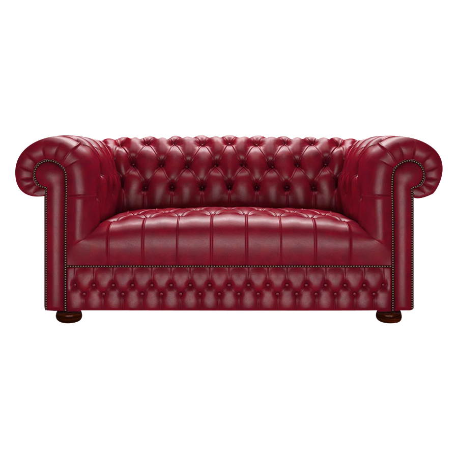 Cromwell 2 Sits Chesterfield Soffa Old English Gamay