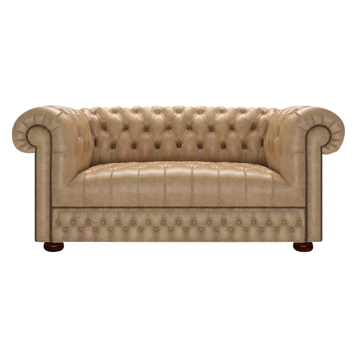 Cromwell 2 Sits Chesterfield Soffa Old English Parchment