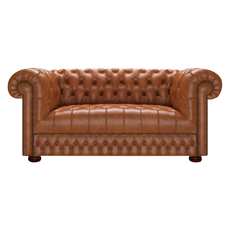 Cromwell 2 Sits Chesterfield Soffa Old English Saddle