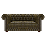 Cromwell 2 Sits Chesterfield Soffa Tudor Birch