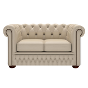Fleming 2 Sits Chesterfield Soffa Birch Blush Beige