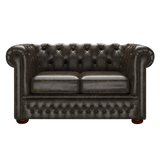 Fleming 2 Sits Chesterfield Soffa Old English Alga