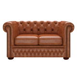 Fleming 2 Sits Chesterfield Soffa Old English Bruciato