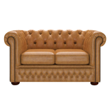 Fleming 2 Sits Chesterfield Soffa Old English Buckskin