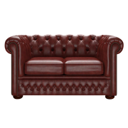 Fleming 2 Sits Chesterfield Soffa Old English Chestnut