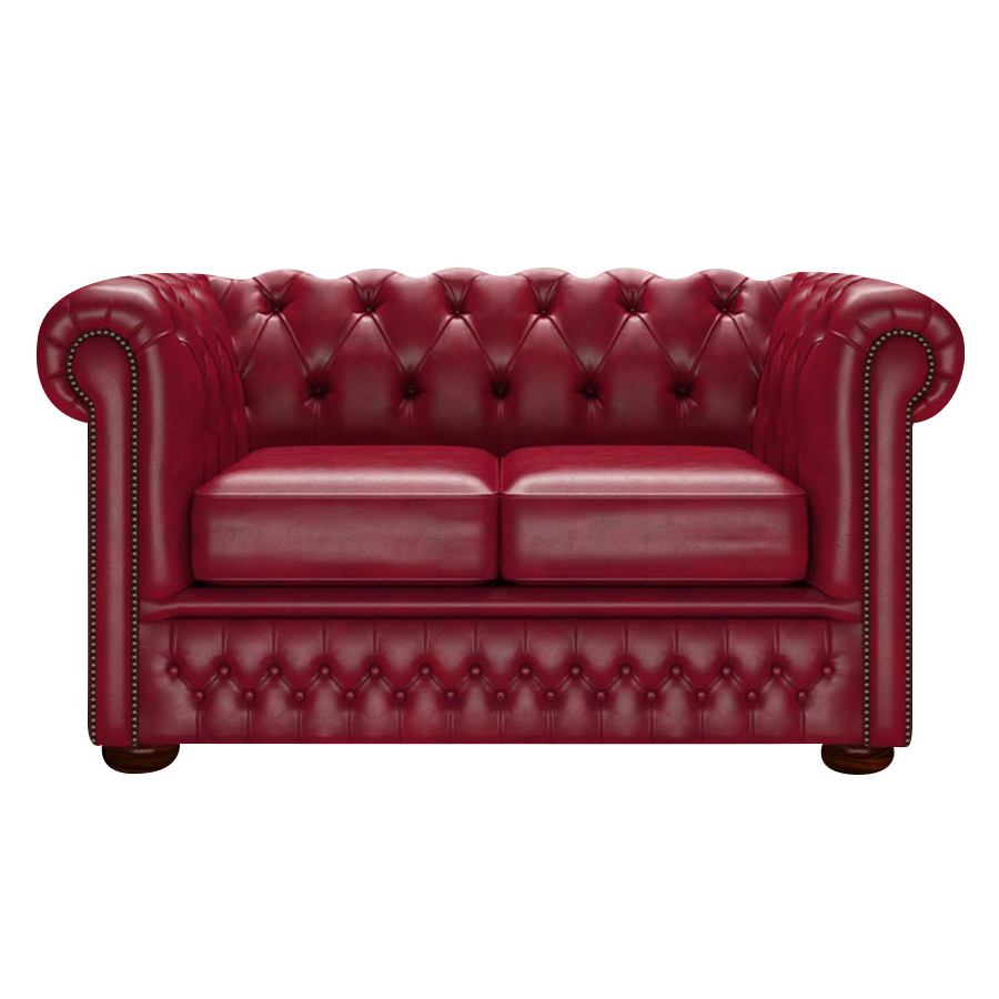 Fleming 2 Sits Chesterfield Soffa Old English Gamay