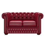 Fleming 2 Sits Chesterfield Soffa Old English Gamay