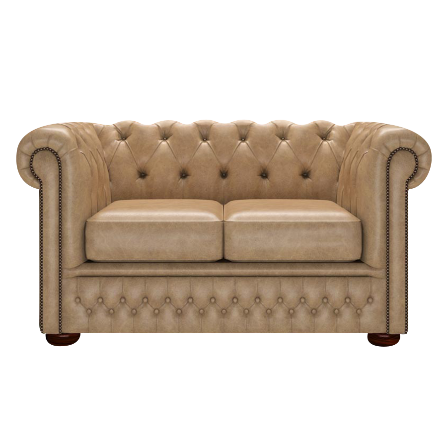 Fleming 2 Sits Chesterfield Soffa Old English Parchment