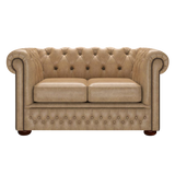 Fleming 2 Sits Chesterfield Soffa Old English Parchment