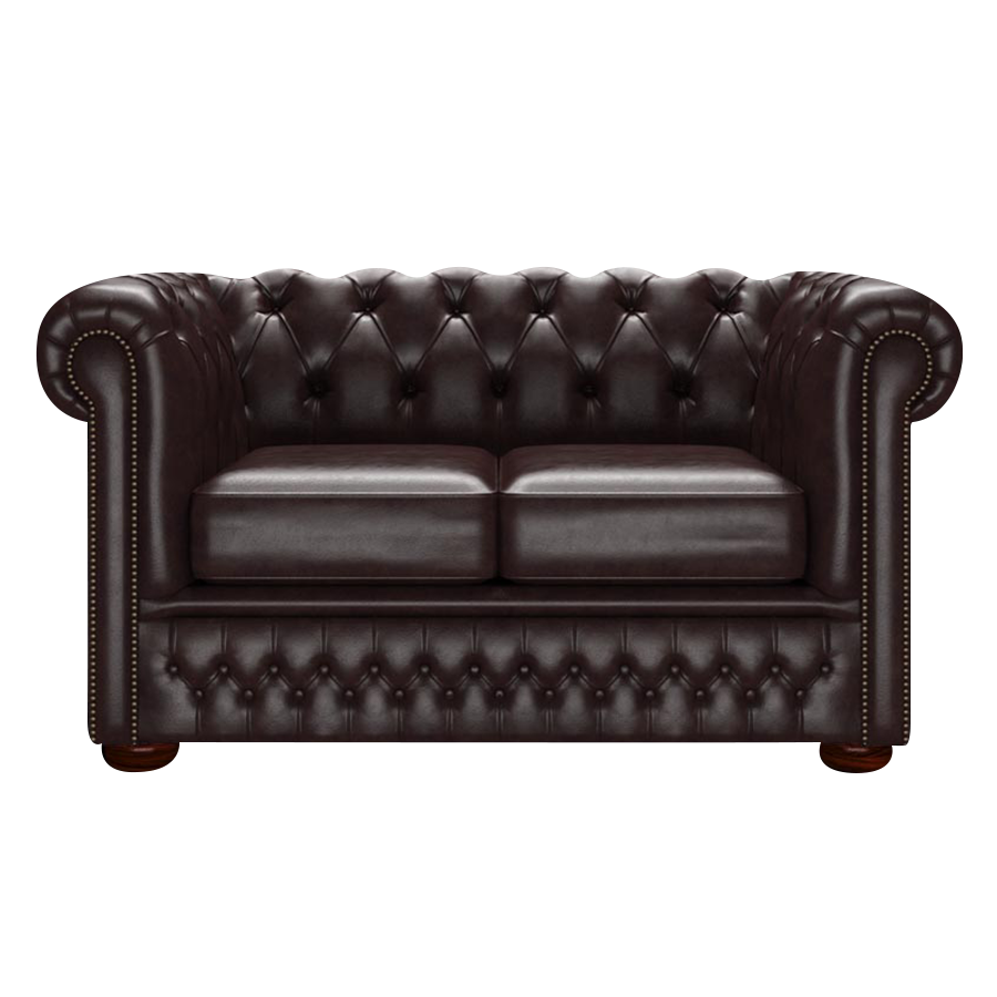 Fleming 2 Sits Chesterfield Soffa Old English Smoke