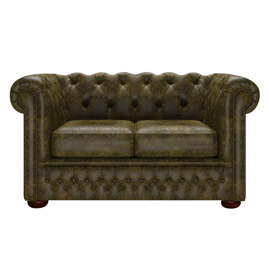 Fleming 2 Sits Chesterfield Soffa Tudor Birch