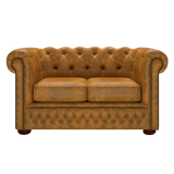 Fleming 2 Sits Chesterfield Soffa Tudor Mustard